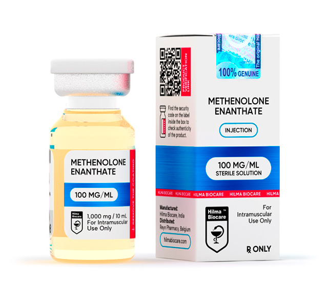 HILMA BIOCARE - METHENOLONE ENANTHATE (PRIMOBOLAN) (100 MG/ML – 10 ML)
