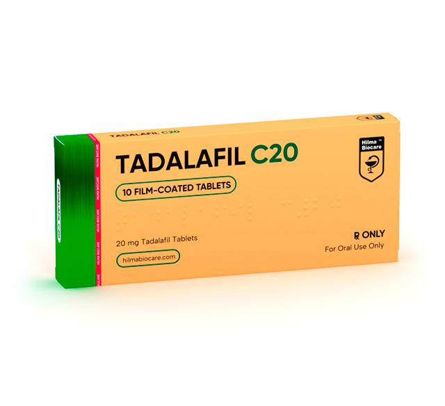 HILMA BIOCARE - TADALAFIL C20 (CIALIS) (20 MG/TAB. – 10 TABS)